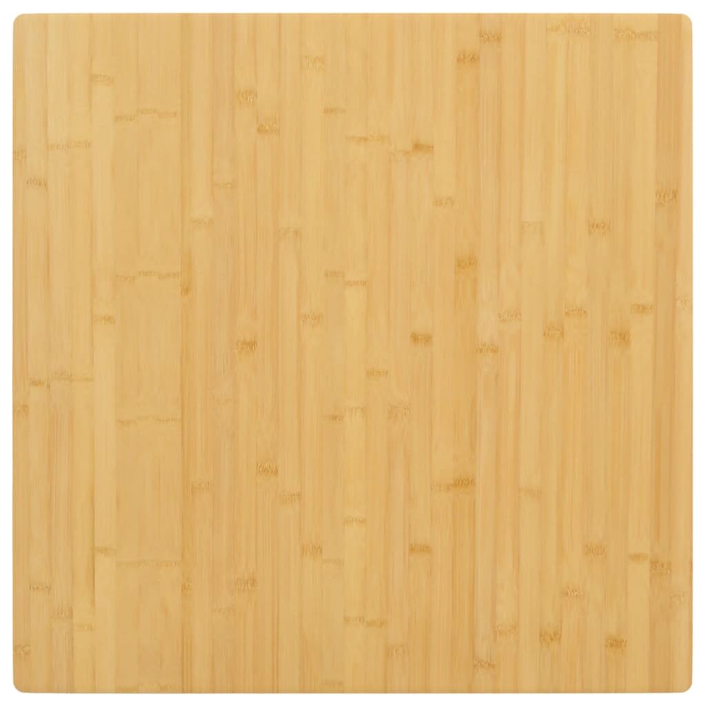 vidaXL Плот за маса 80x80x25 см бамбук