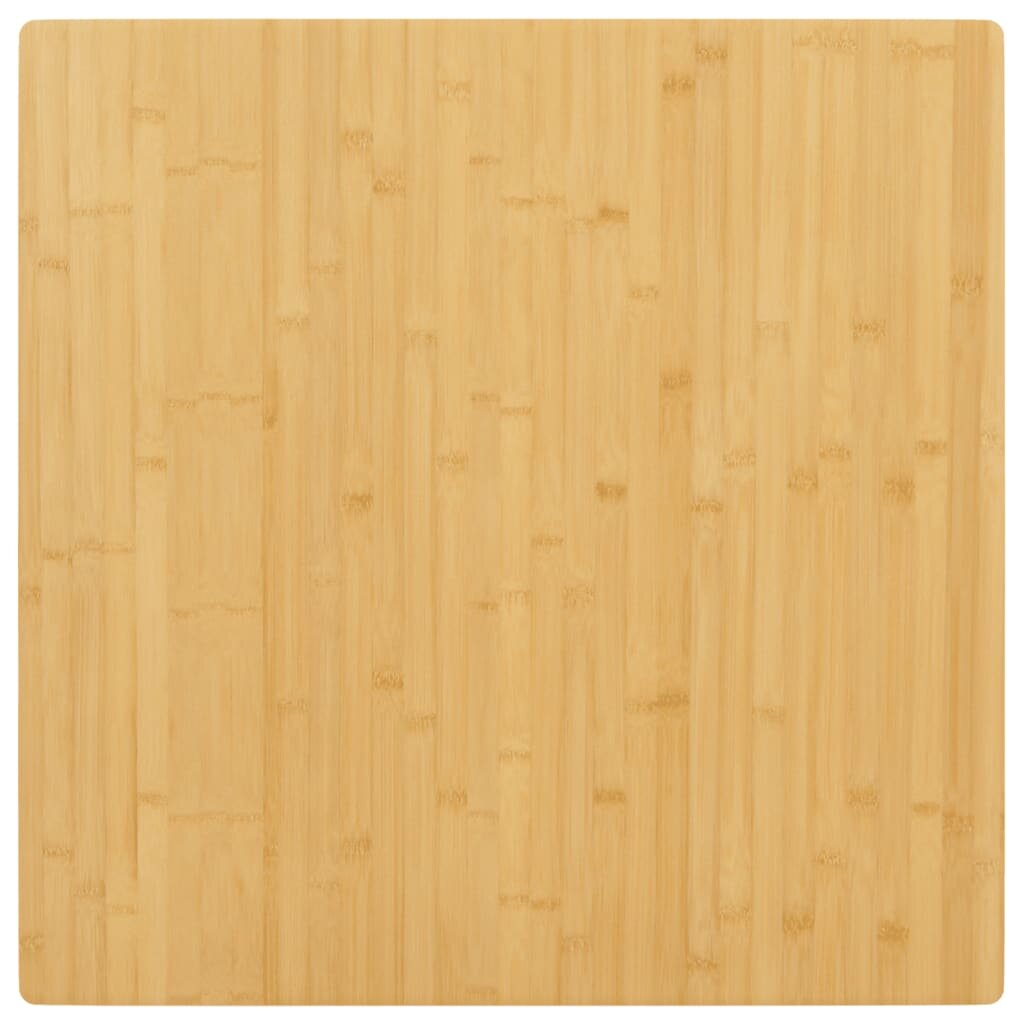vidaXL Плот за маса 90x90x25 см бамбук