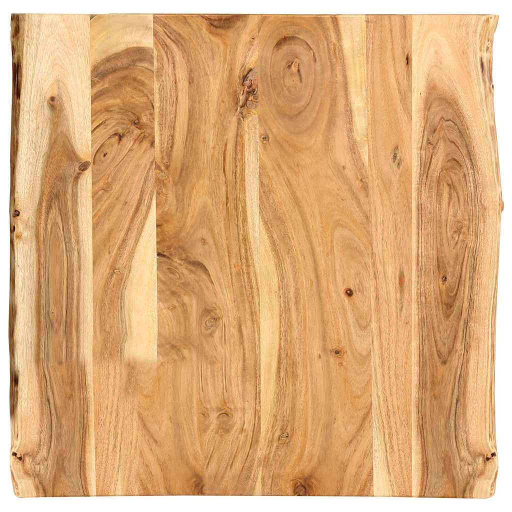 vidaXL Плот за маса акациево дърво масив 58x(50-60)x25 cм