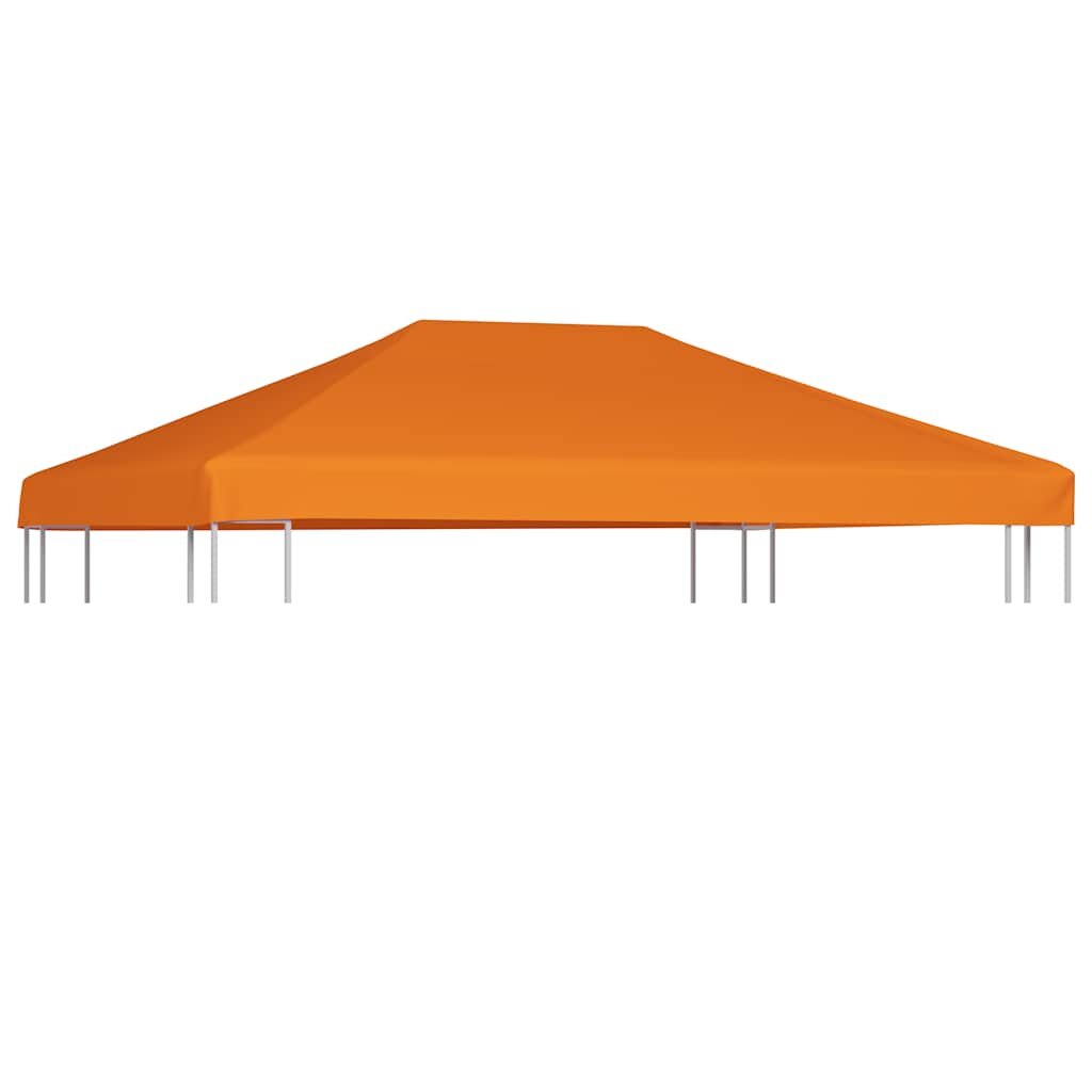vidaXL Покрив за шатра 310 г/м² 4x3 м оранжев