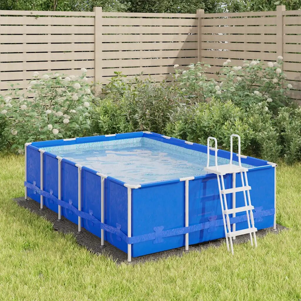 vidaXL Покривало за дъното на басейна 300 x 220 cm Правоъгълна