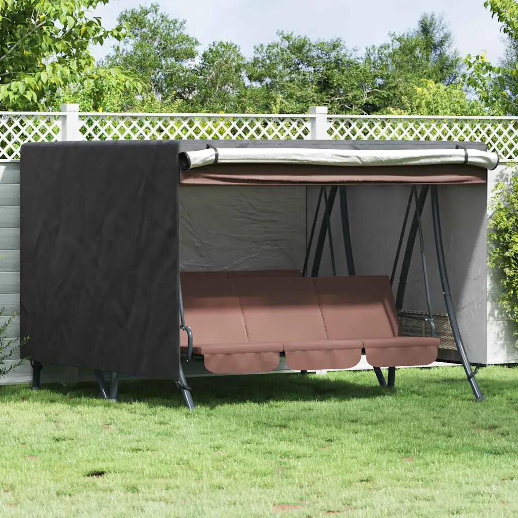 vidaXL Покривало за градинска люлка 250 x 250 x 160 см