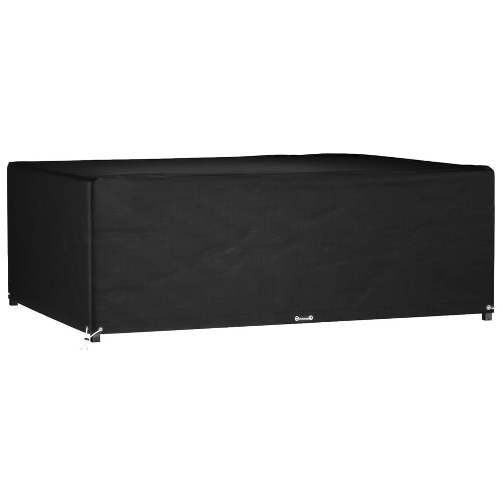 vidaXL Покривало за градински мебели 12 капси 230x165x80см правоъгълно