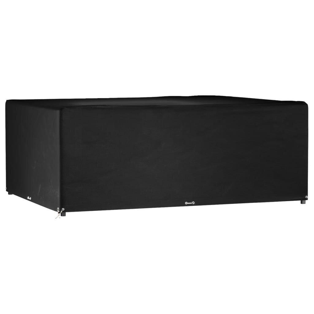 vidaXL Покривало за градински мебели 16 капси 300x250x90см правоъгълно