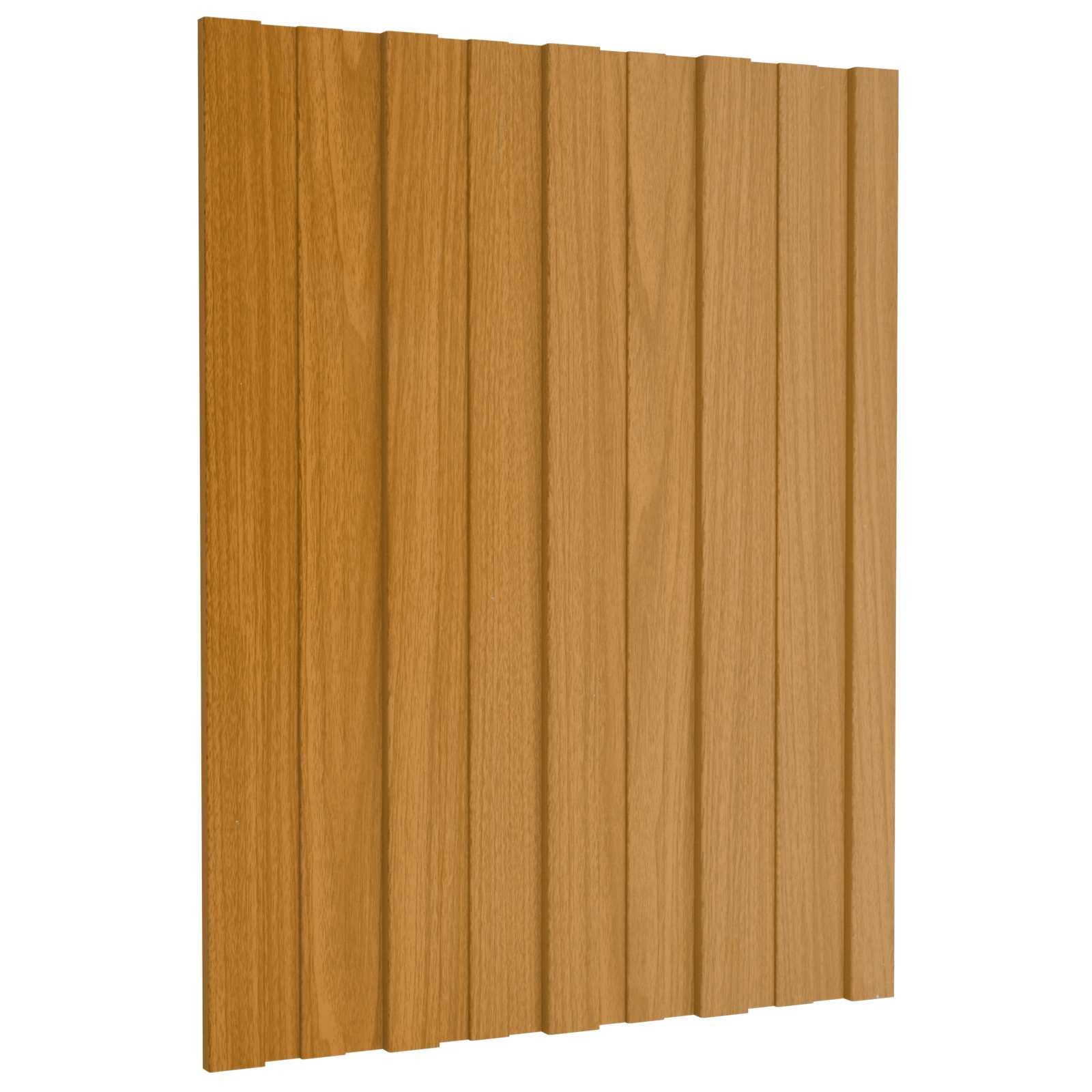 vidaXL Покривен панел 12 бр. Натурално 60 x 45 cm Поцинкована стомана