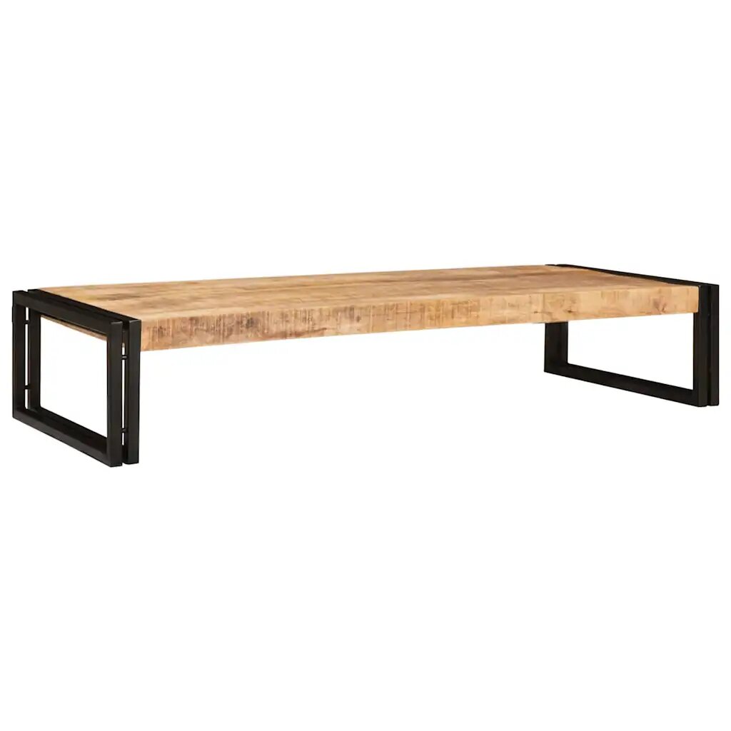 vidaXL Поличка за баня Кафяво 120 x 50 x 23 см