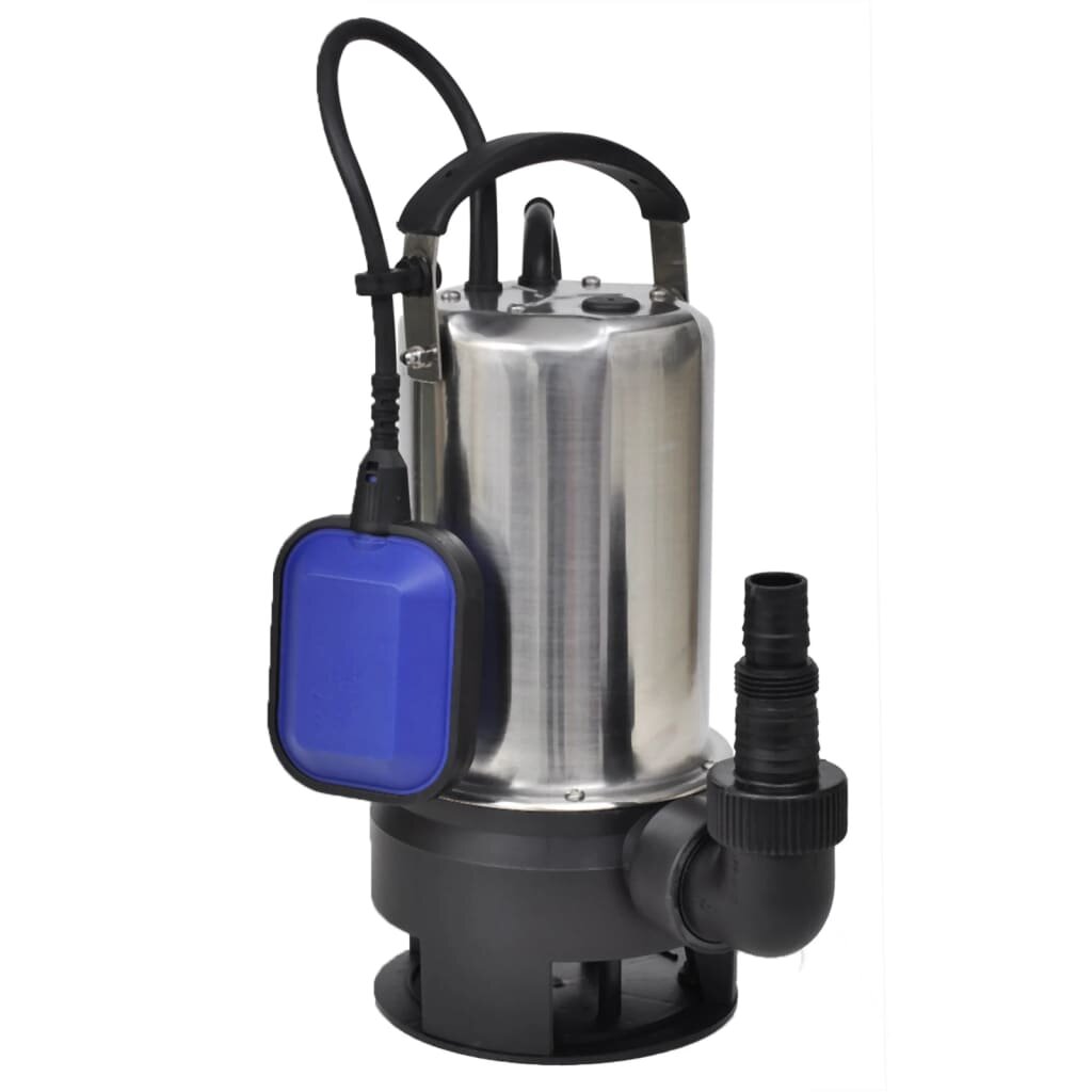 vidaXL Потопяема помпа за замърсена вода 1100W 16500л/ч
