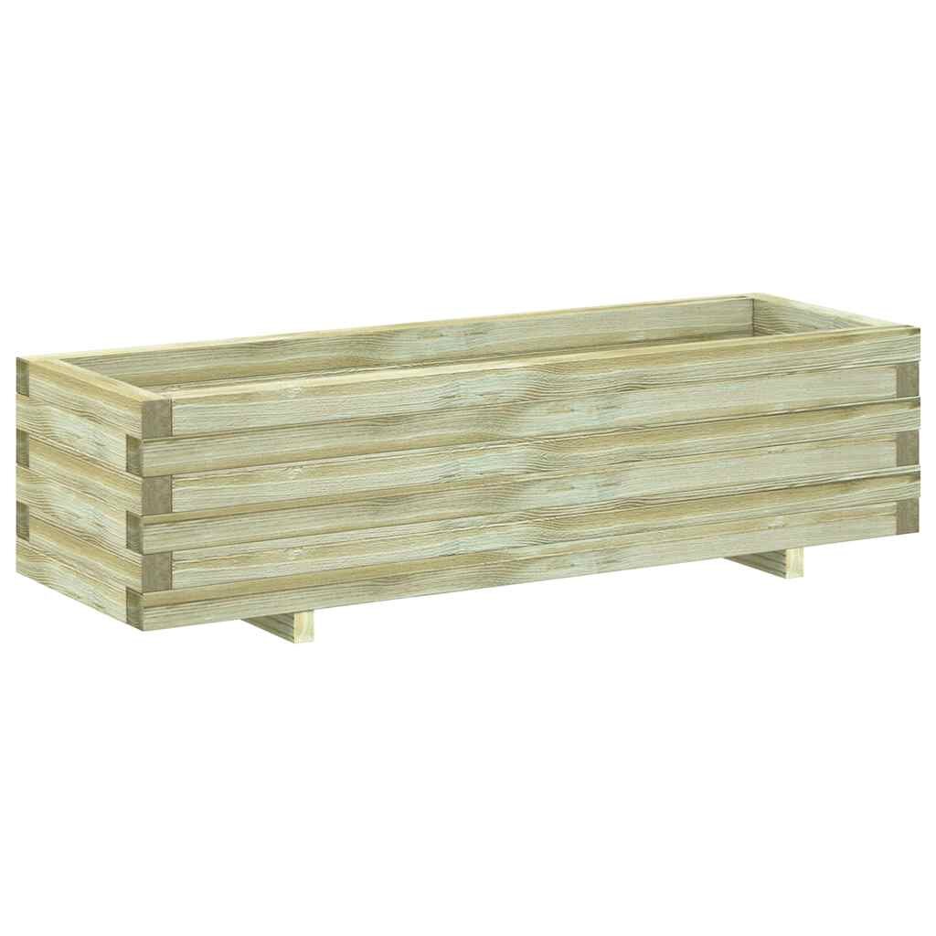 vidaXL Повдигната леха 120x40x30 см дървена правоъгълна