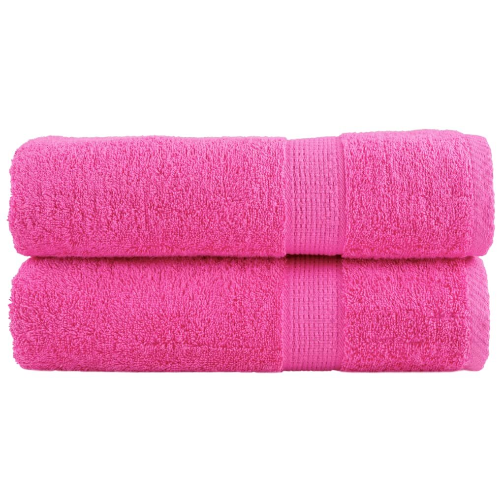 vidaXL Премиум хавлиени кърпи SOLUND 2 бр 100x150 см 600 gsm
