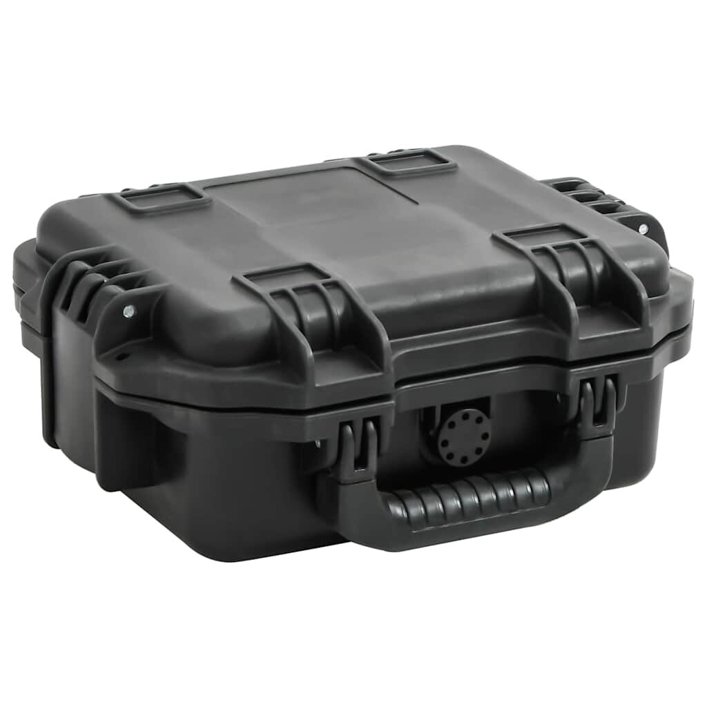 vidaXL Преносим калъф за полет черен 30x245x125 см PP