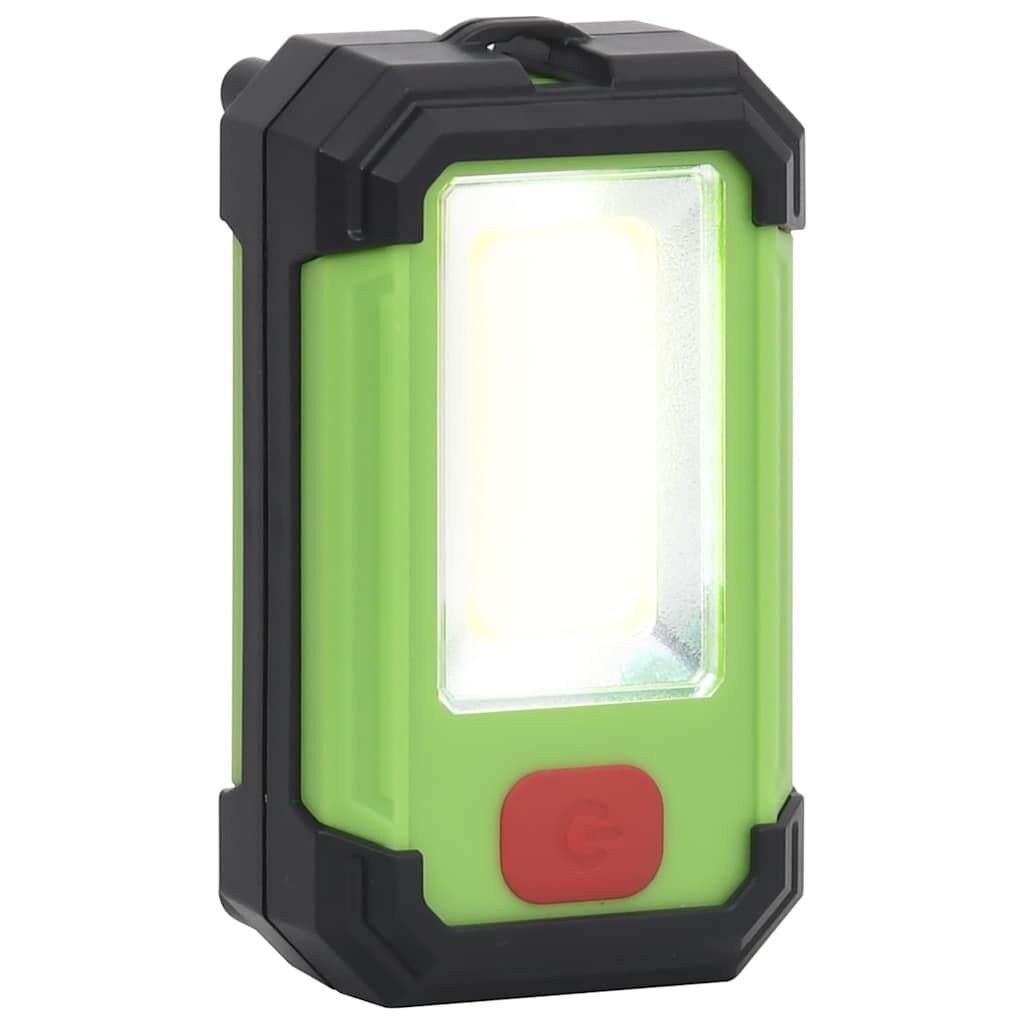 vidaXL Преносим соларен LED прожектор 7 W студено бяло