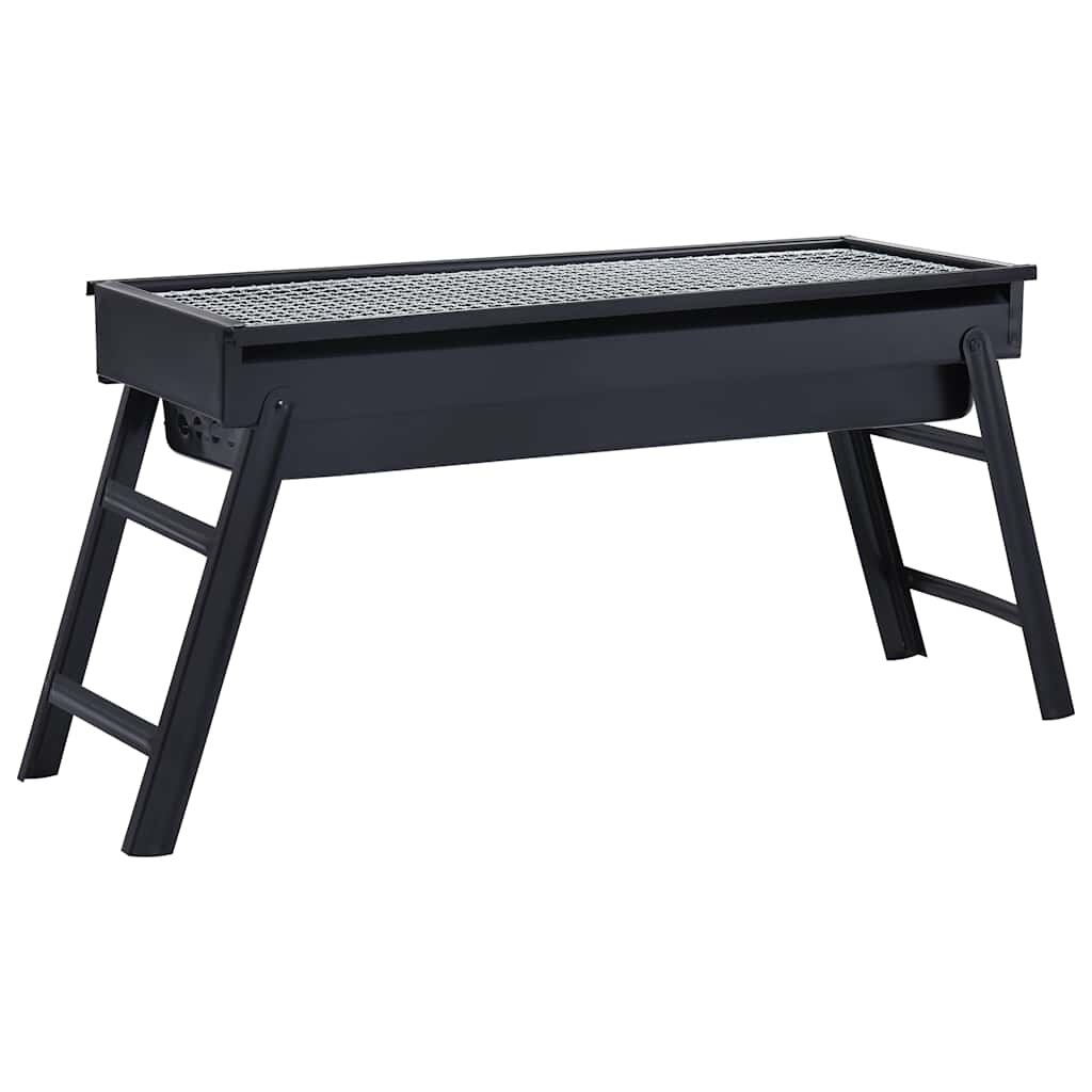 vidaXL Преносимо барбекю грил за къмпинг 60x225x33 см