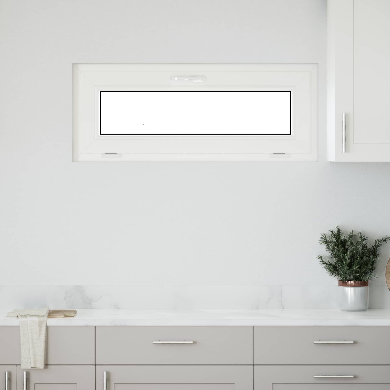 vidaXL Прозорец за мазе RISOR 100 x 40 cm