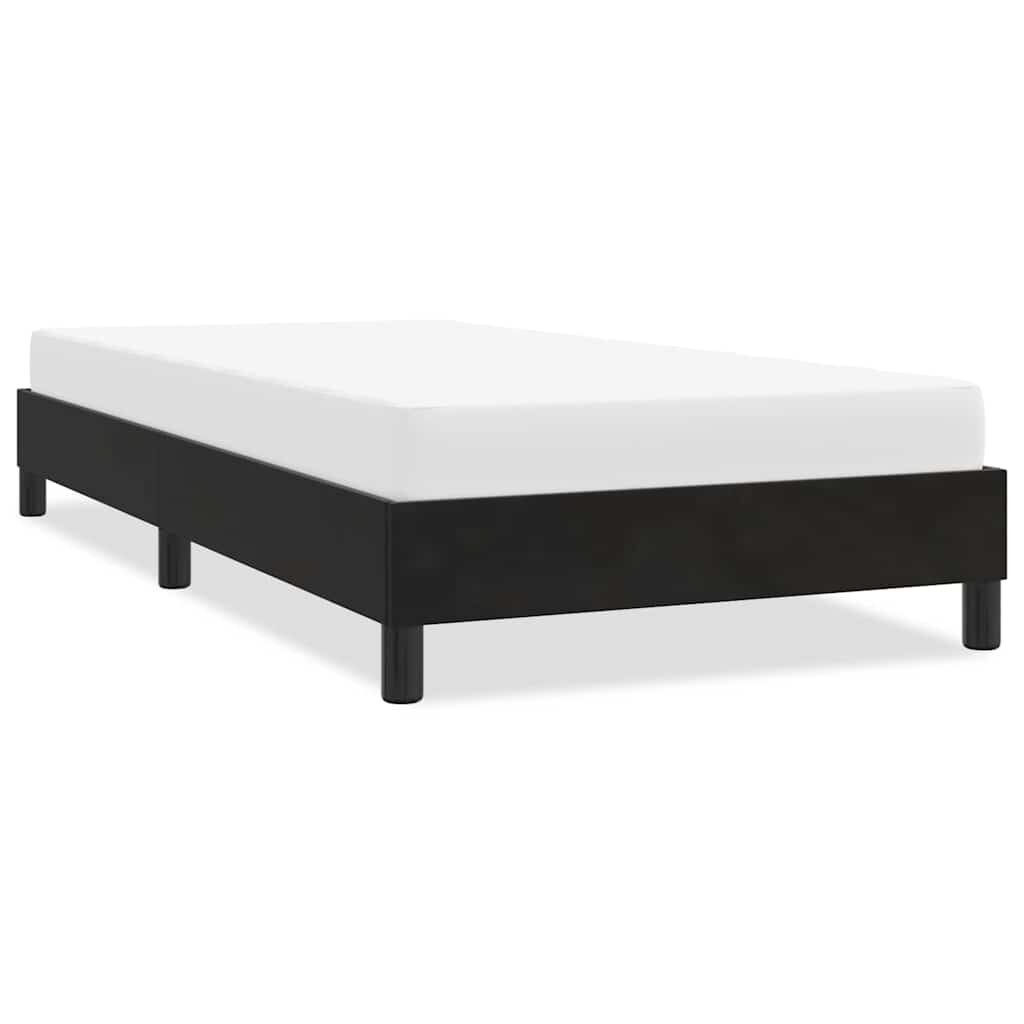 vidaXL Рамка за легло без матрак черна 80x220 cm Кадифе