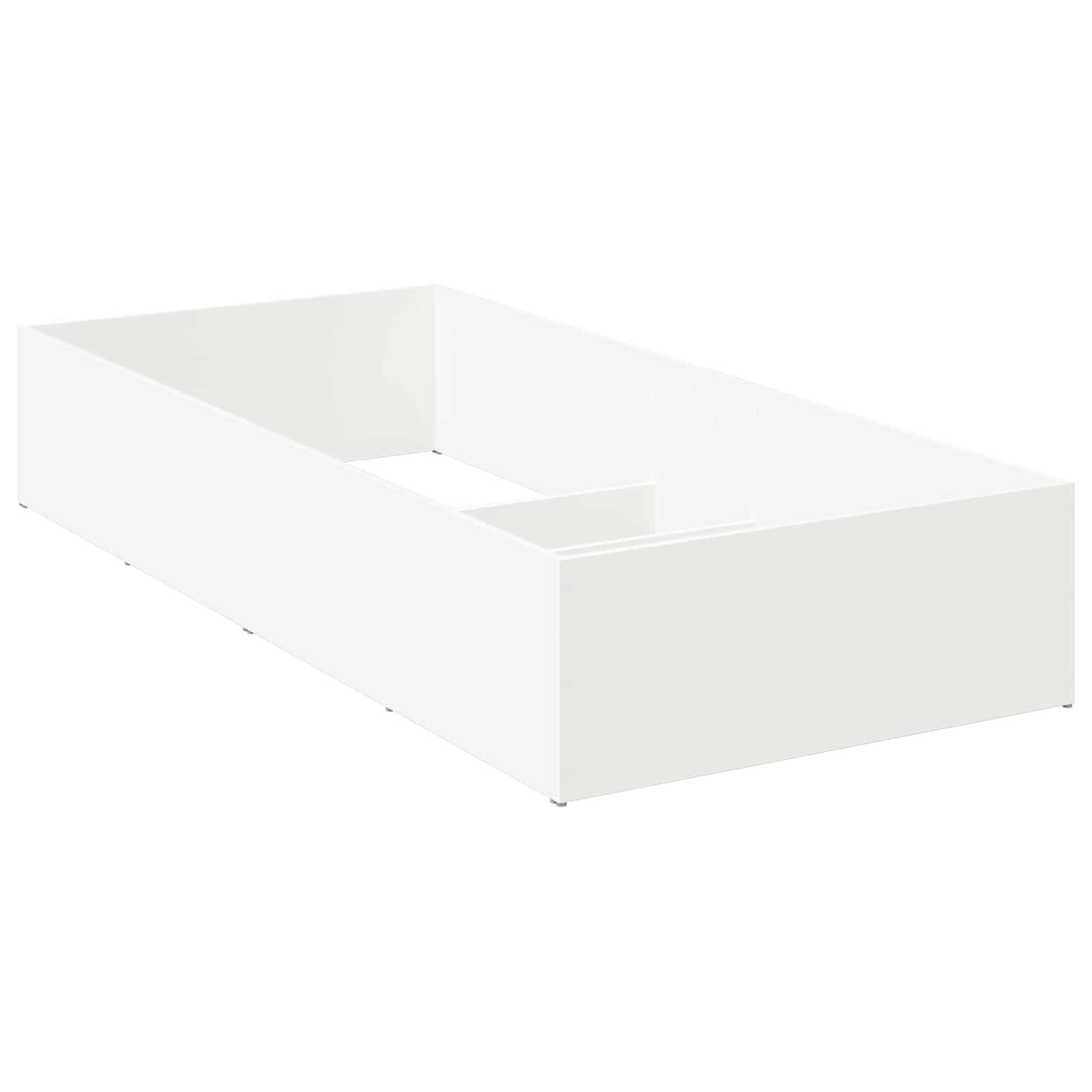 vidaXL Рамка за легло за регулируема основа Бяло 70 x 200 cm