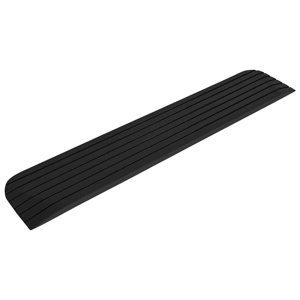 vidaXL Рампа за праг 110x21x25 см гума