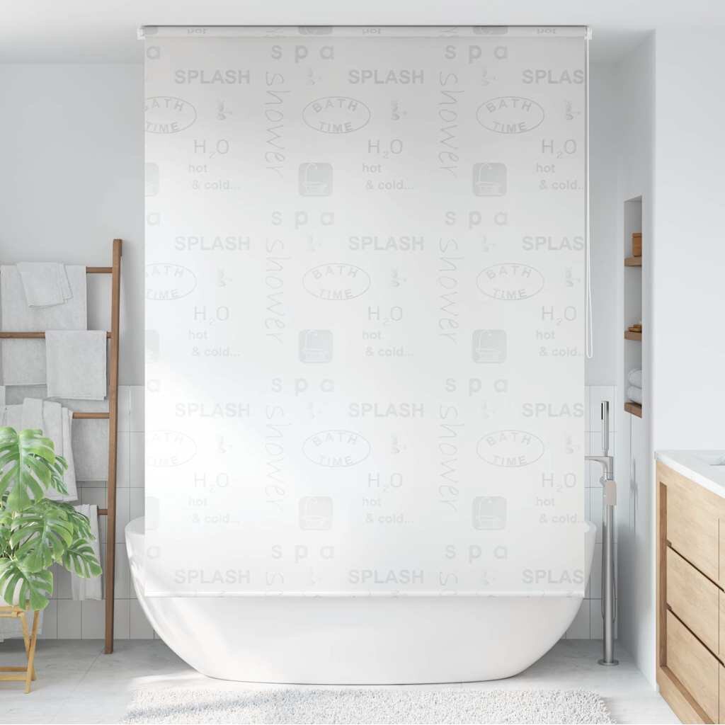 vidaXL Ролетна щора за баня 160x240 см Splash