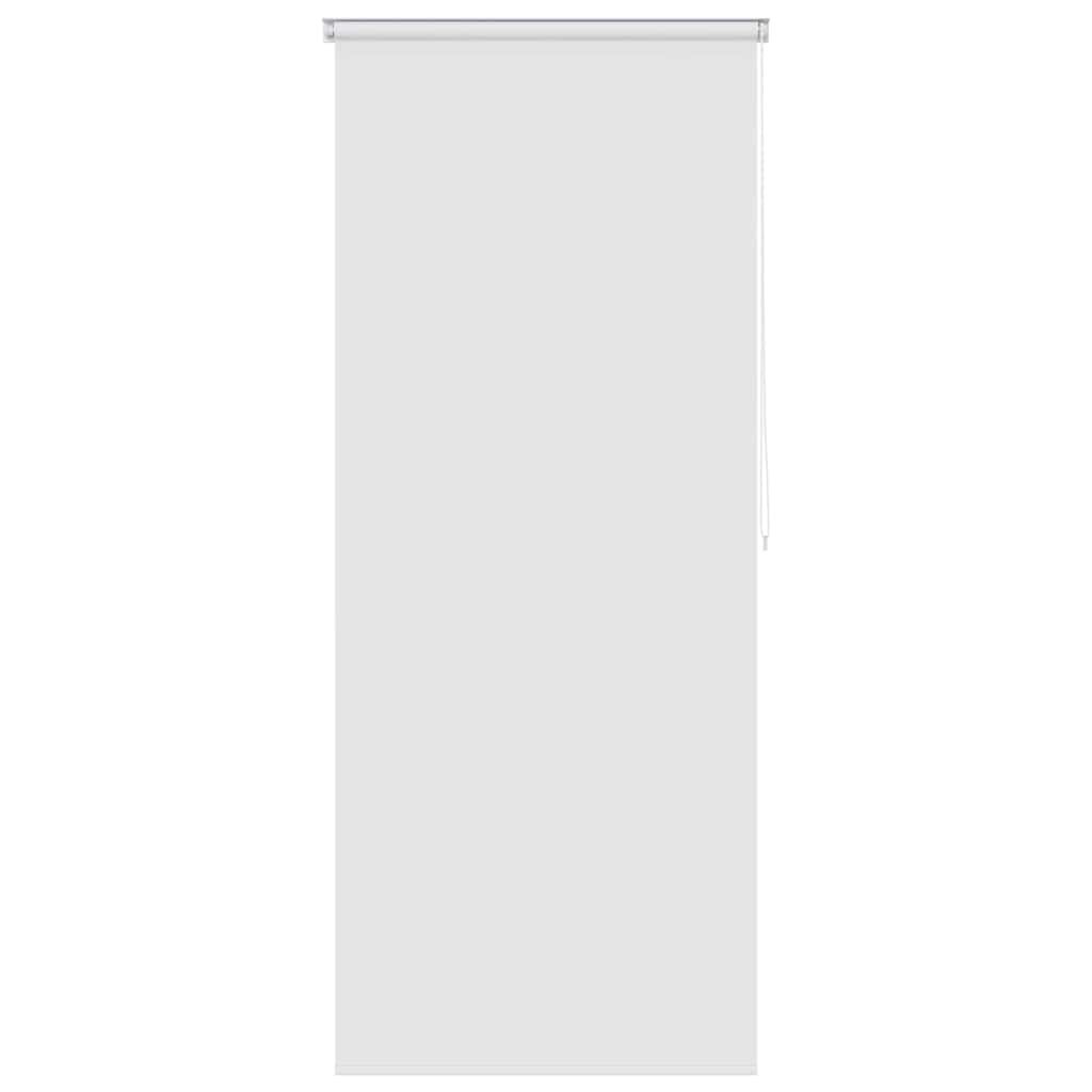 vidaXL Ролетна щора за баня 80x240 см бяла