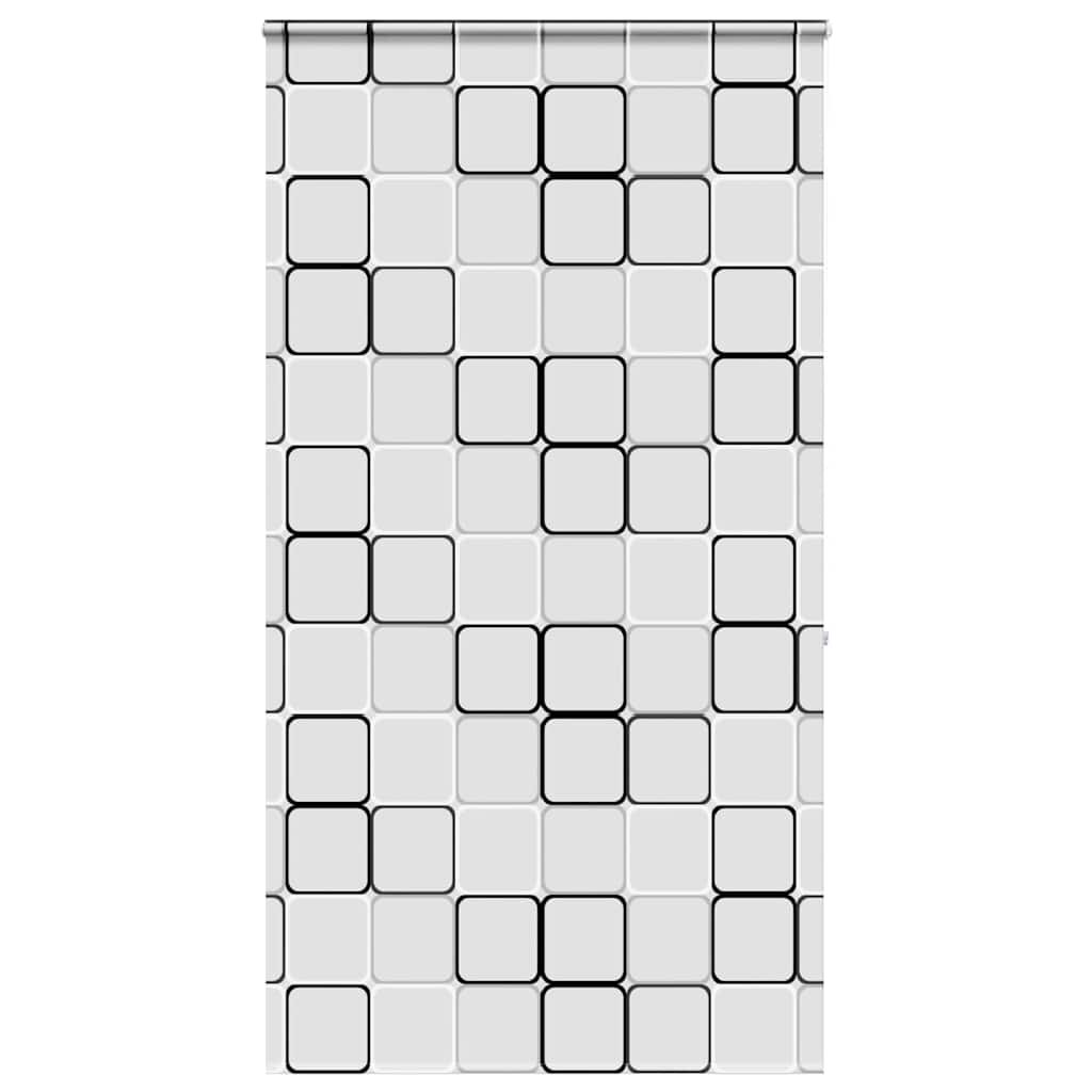 vidaXL Ролетна щора за душ с касета 120x240 см Ширина на плата 116 см