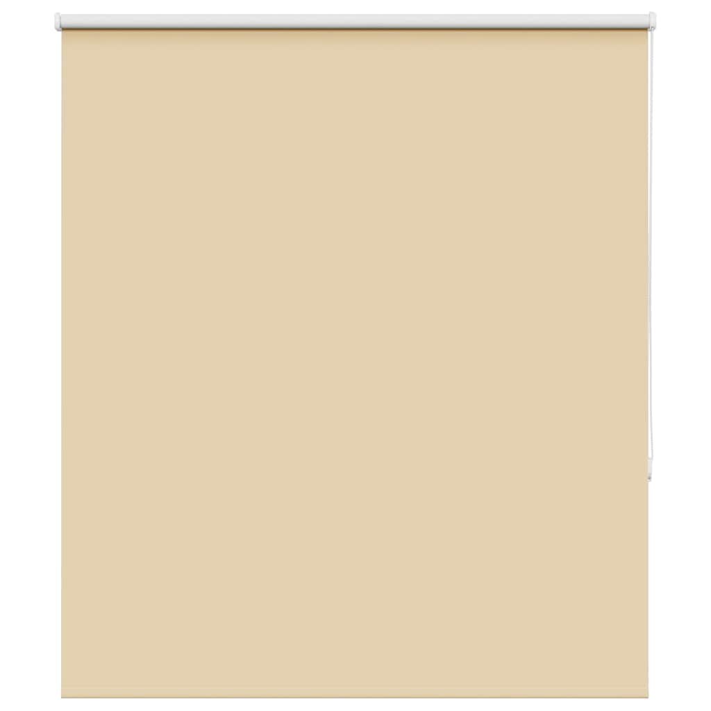 vidaXL Ролкова щора Blackout Бежова 130x130 cm Ширина на плата 1266cm
