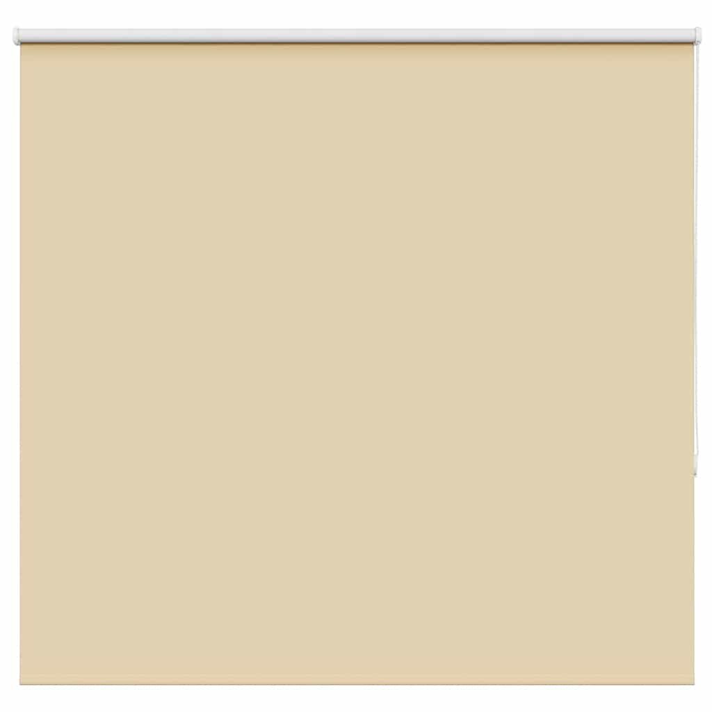 vidaXL Ролкова щора Blackout Бежова 165x130 cm Ширина на плата 1616cm