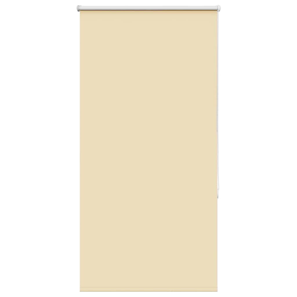 vidaXL Ролкова щора Blackout Бежова 70x130 cm Ширина на плата 657 cm