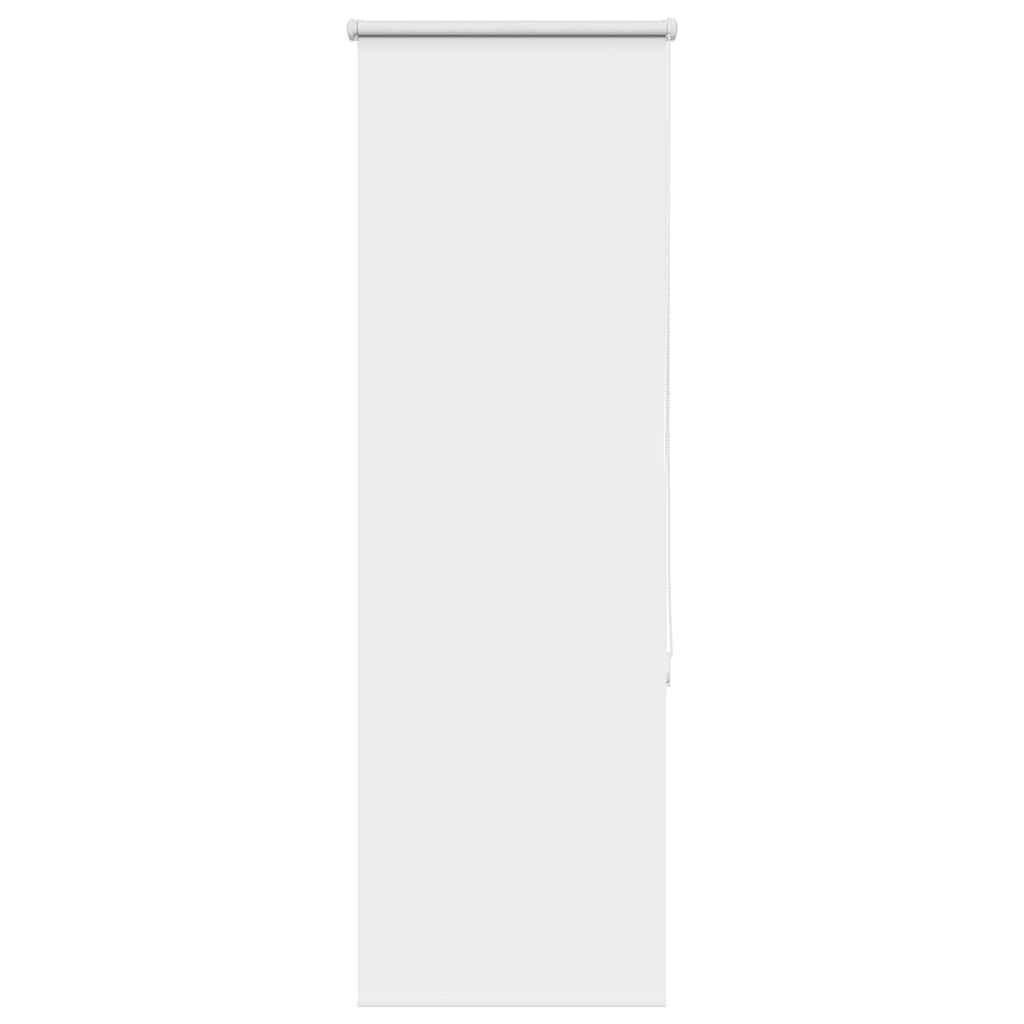vidaXL Ролкова щора Blackout бял 40x130 см Ширина на плата 357 см