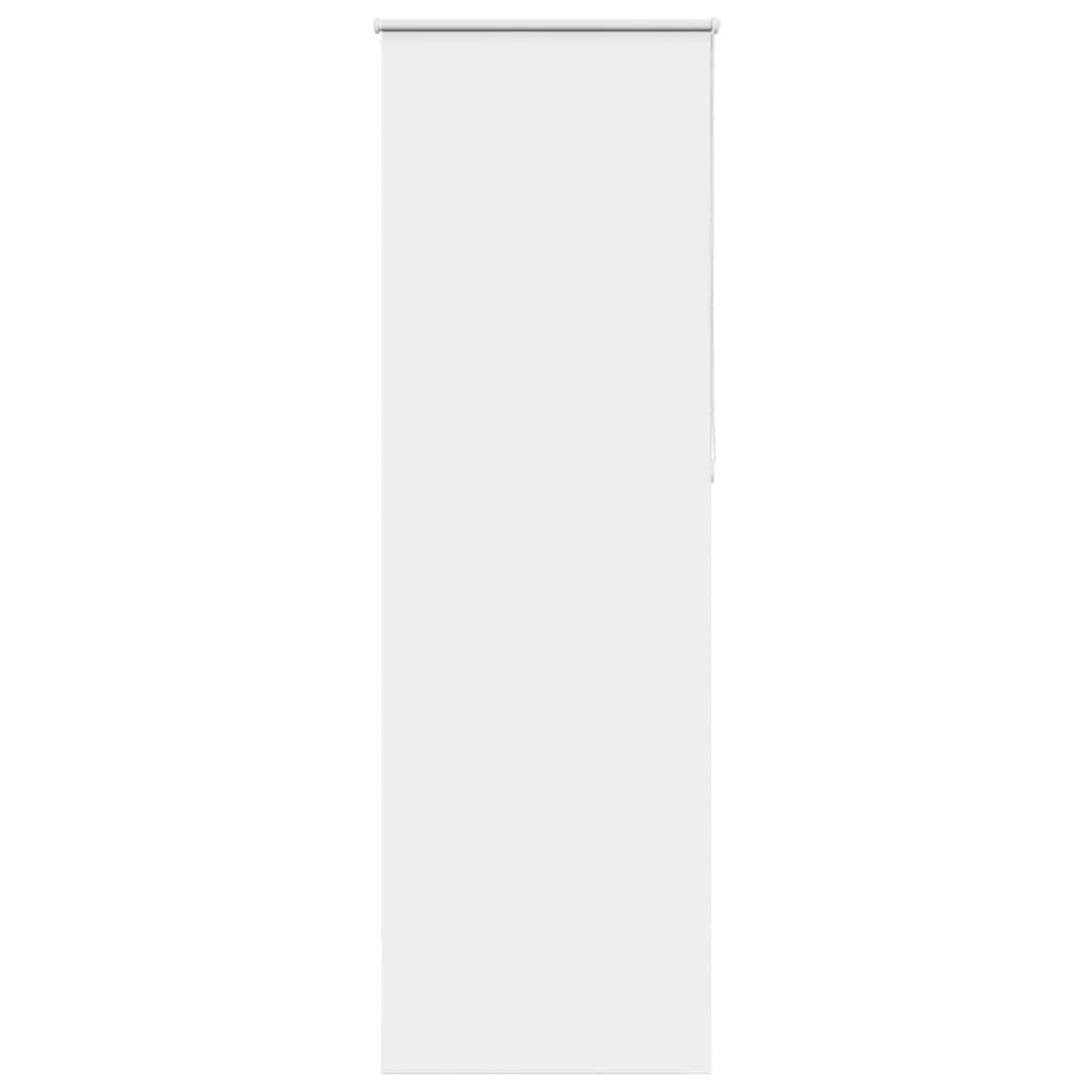 vidaXL Ролкова щора Blackout бял 85x230 см Ширина на плата 807 см
