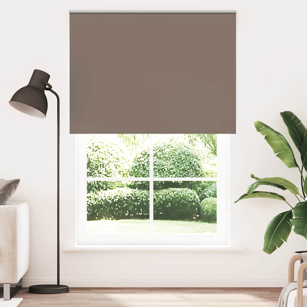 vidaXL Ролкова щора Blackout Кафе 165x230 см Ширина на плата 1616 см