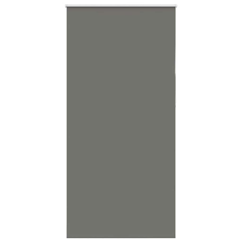 vidaXL Ролкова щора Blackout Сив 100x210 cm Ширина на плата 957 cm