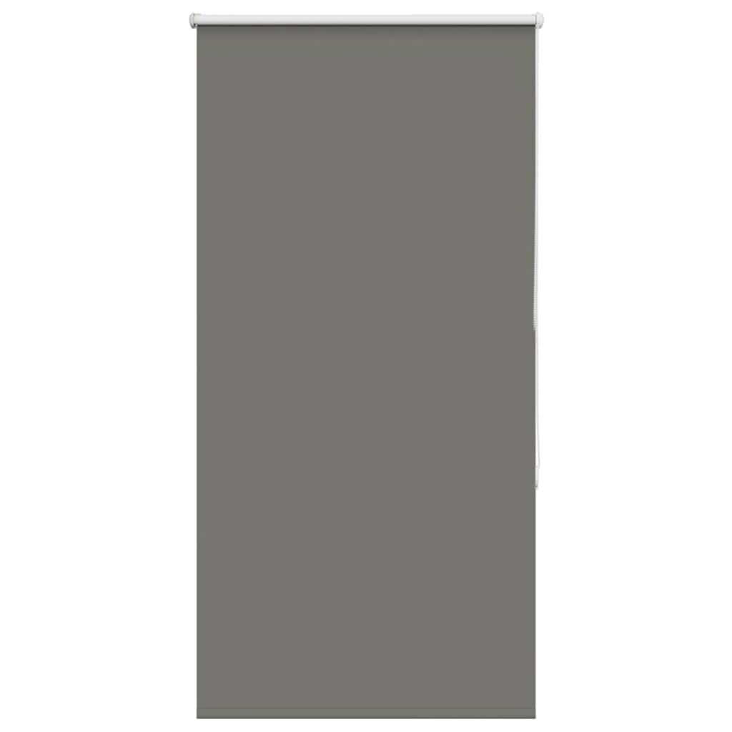 vidaXL Ролкова щора Blackout Сив 85x175 cm Ширина на плата 807 cm