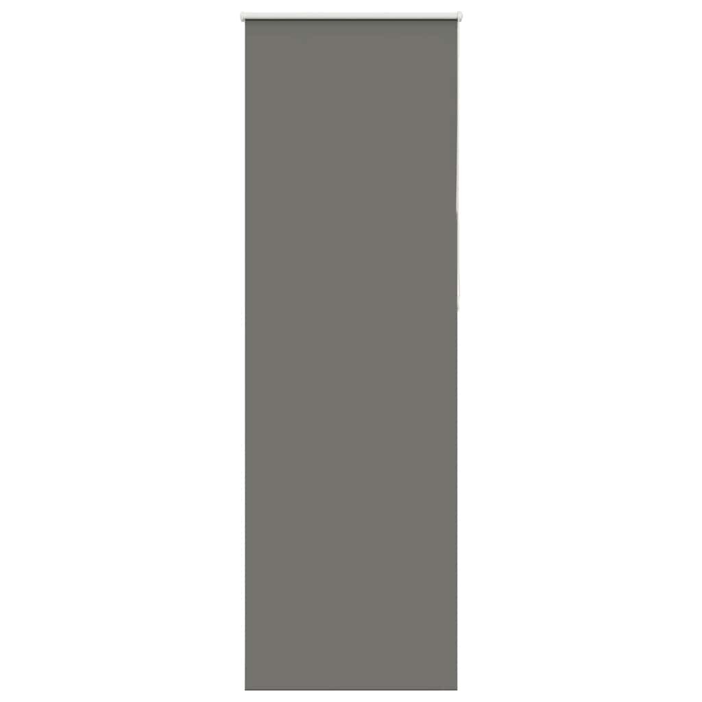 vidaXL Ролкова щора Blackout Сив 85x210 cm Ширина на плата 807 cm