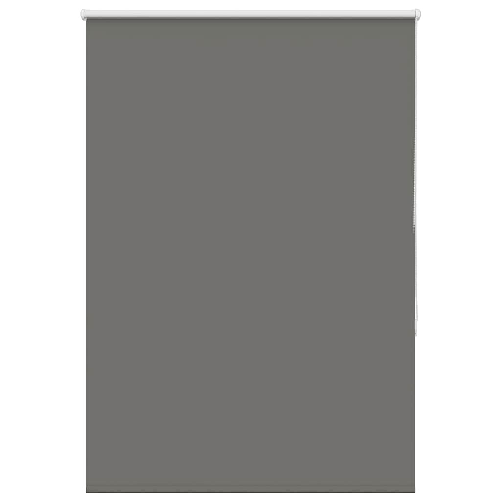 vidaXL Ролкова щора Blackout Сив 90x175 cm Ширина на плата 857 cm