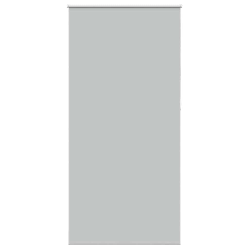 vidaXL Ролкова щора Blackout Светло сиво 105x210 cm Ширина на плата