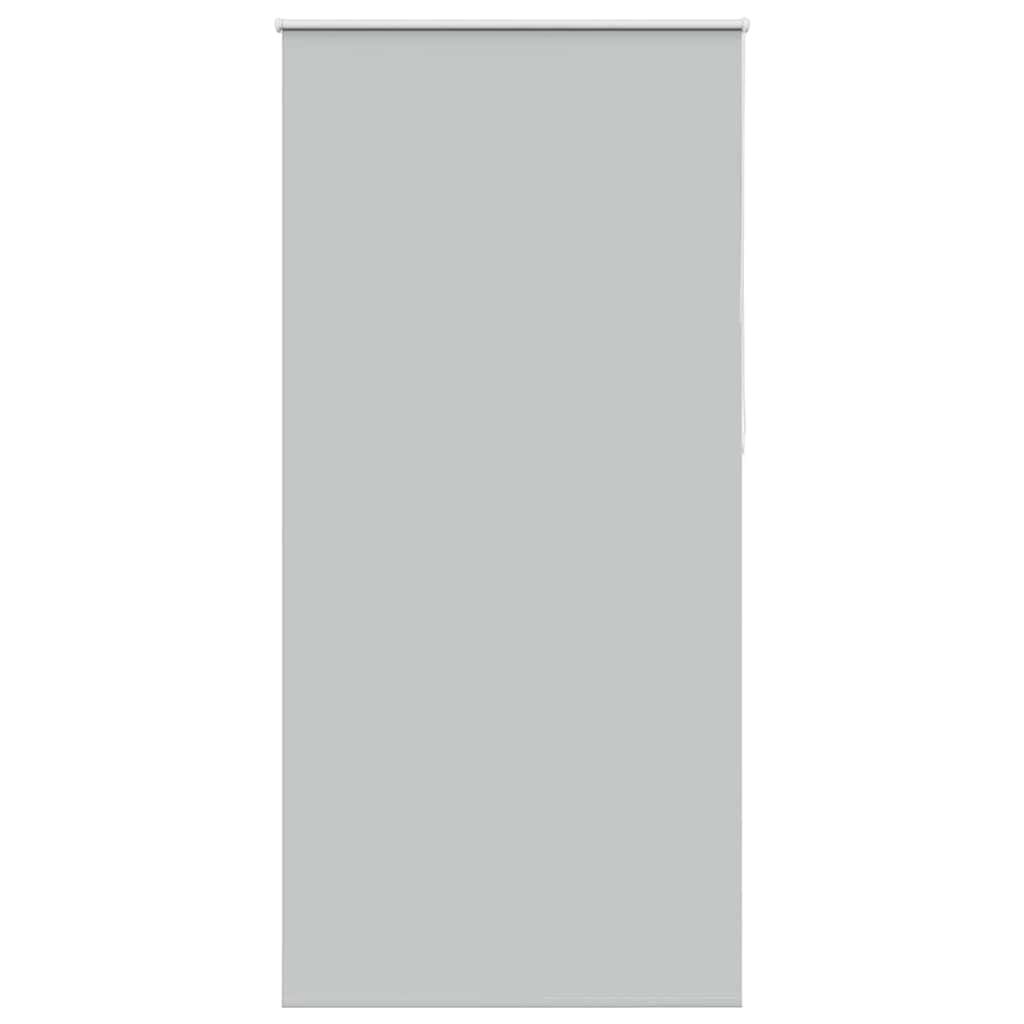 vidaXL Ролкова щора Blackout Светло сиво 110x210 cm Ширина на плата