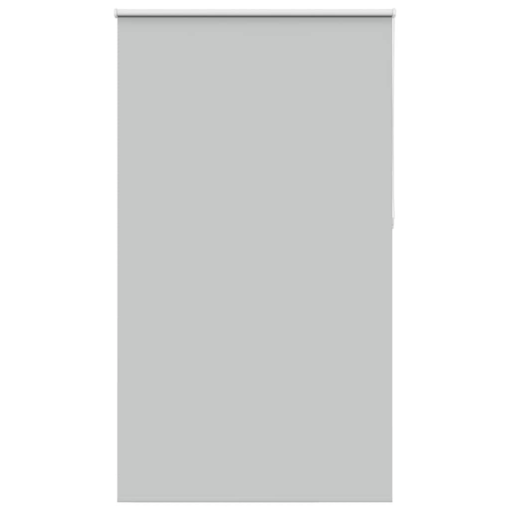 vidaXL Ролкова щора Blackout Светло сиво 120x23 cm Ширина на плата
