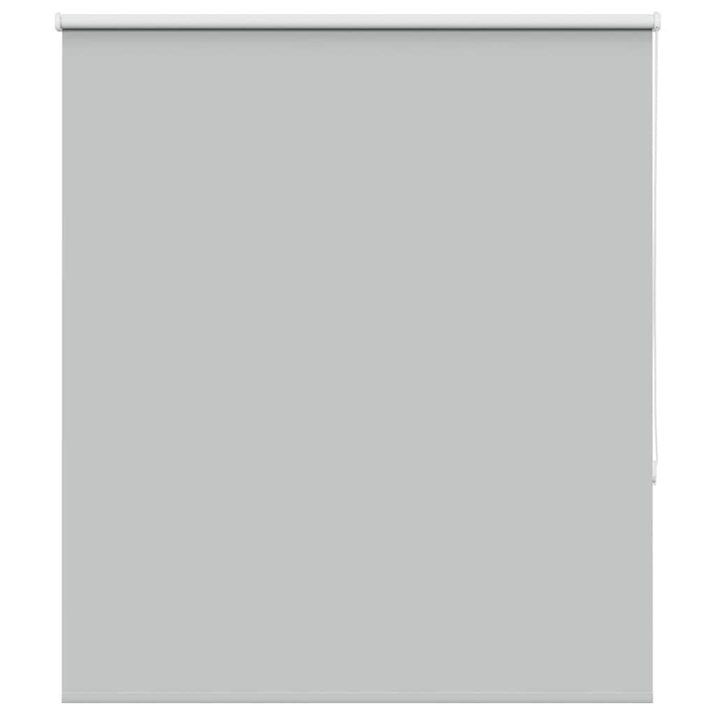 vidaXL Ролкова щора Blackout Светло сиво 125x150 cm Ширина на плата