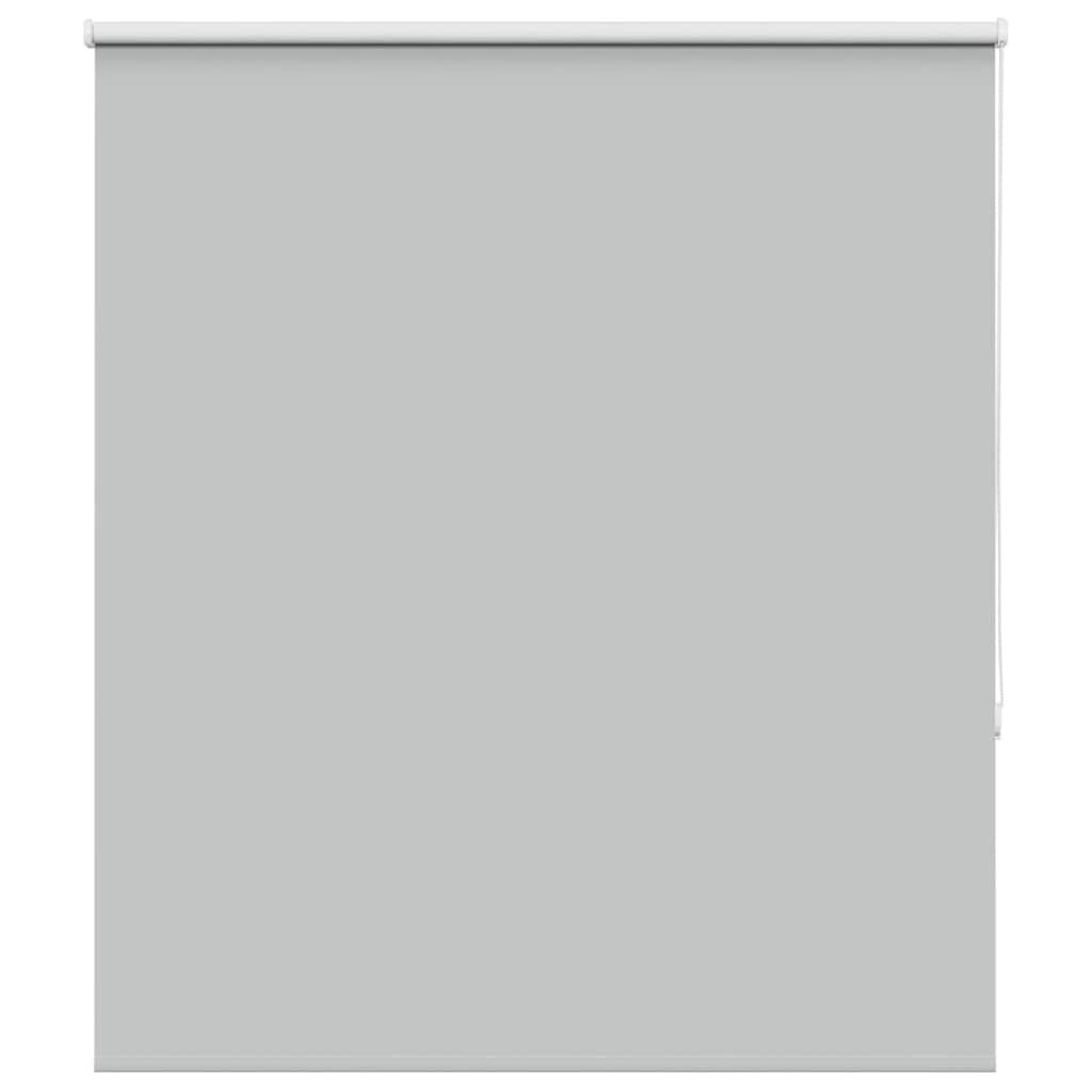 vidaXL Ролкова щора Blackout Светло сиво 130x150 cm Ширина на плата
