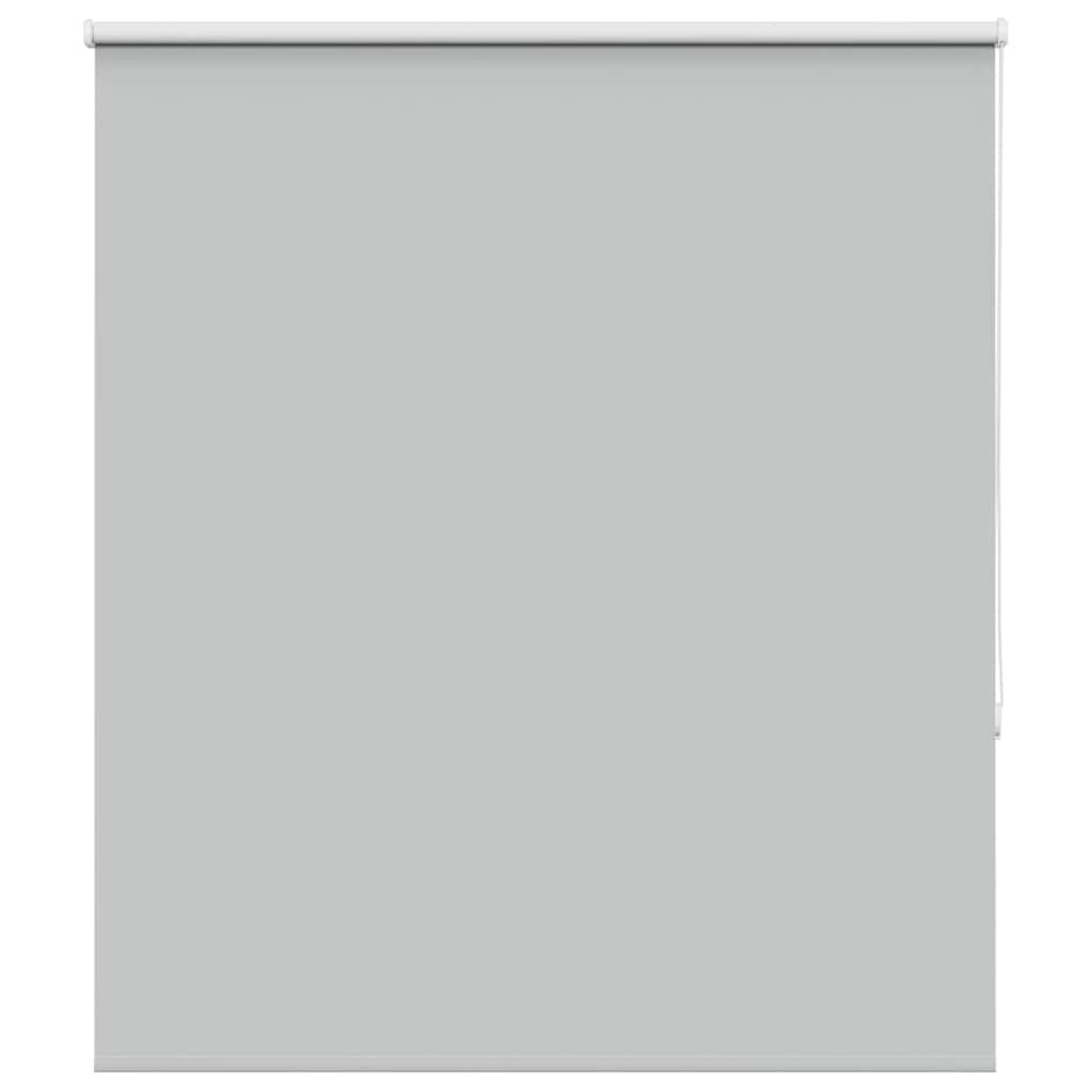 vidaXL Ролкова щора Blackout Светло сиво 135x130 cm Ширина на плата