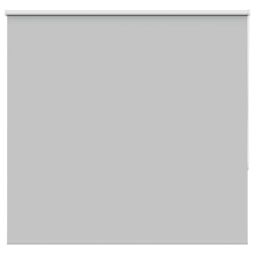 vidaXL Ролкова щора Blackout Светло сиво 145x150 cm Ширина на плата