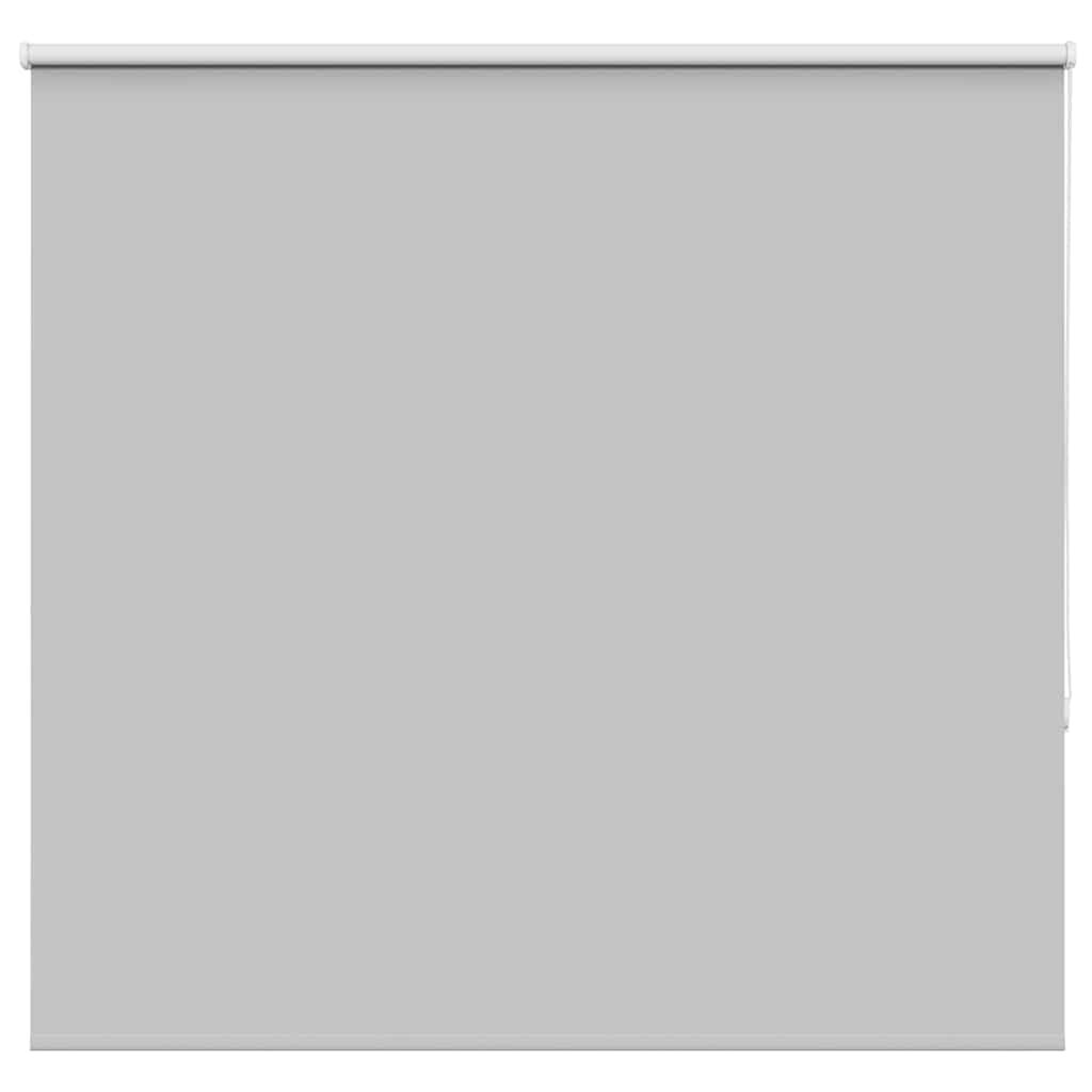vidaXL Ролкова щора Blackout Светло сиво 150x150 cm Ширина на плата