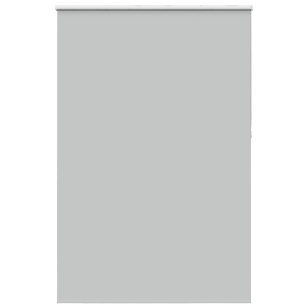 vidaXL Ролкова щора Blackout Светло сиво 150x210 cm Ширина на плата