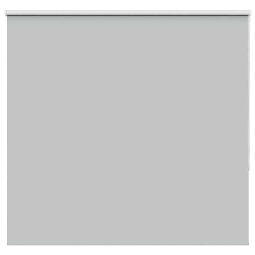 vidaXL Ролкова щора Blackout Светло сиво 160x130 cm Ширина на плата