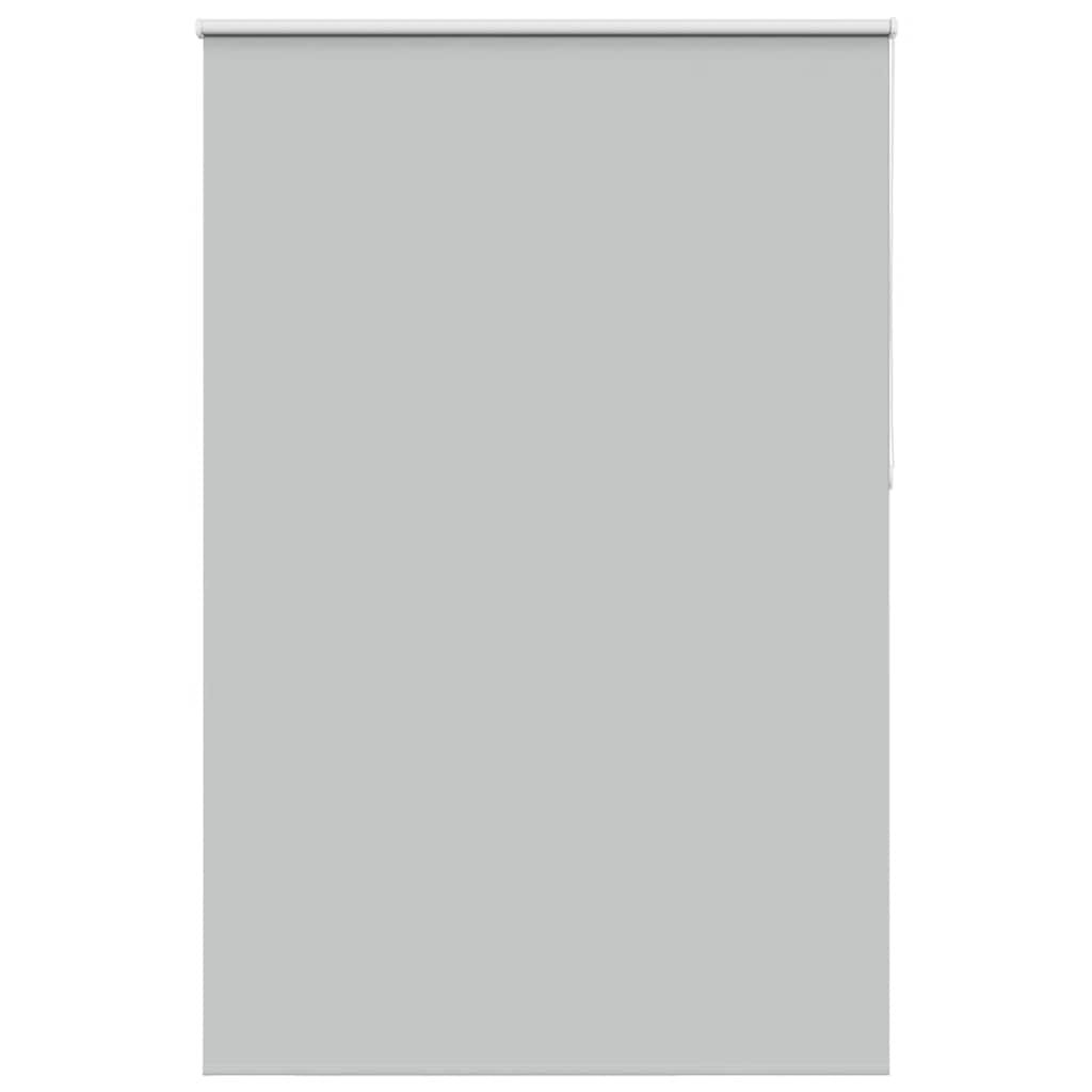 vidaXL Ролкова щора Blackout Светло сиво 160x230 см Ширина на плата