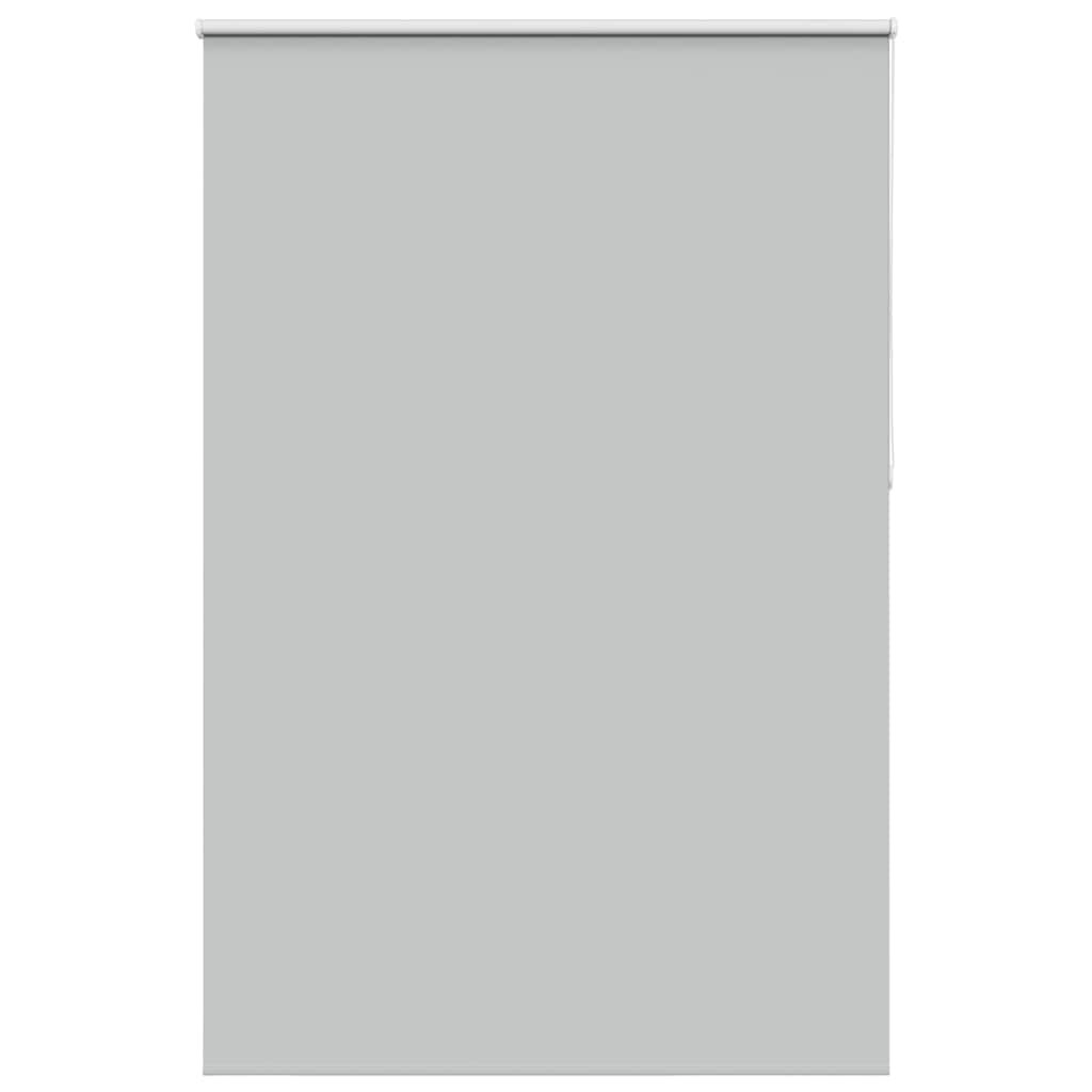 vidaXL Ролкова щора Blackout Светло сиво 165x210 cm Ширина на плата