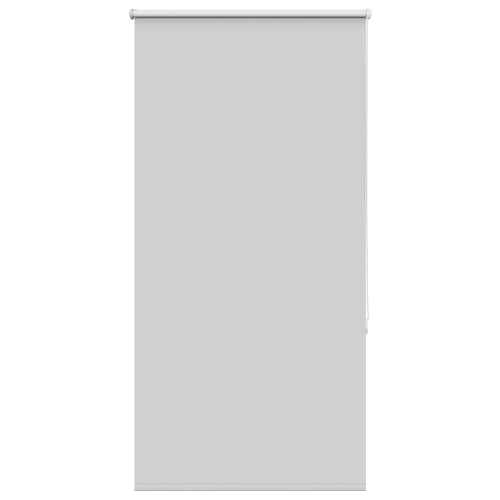 vidaXL Ролкова щора Blackout Светло сиво 80x150 cm Ширина на плата