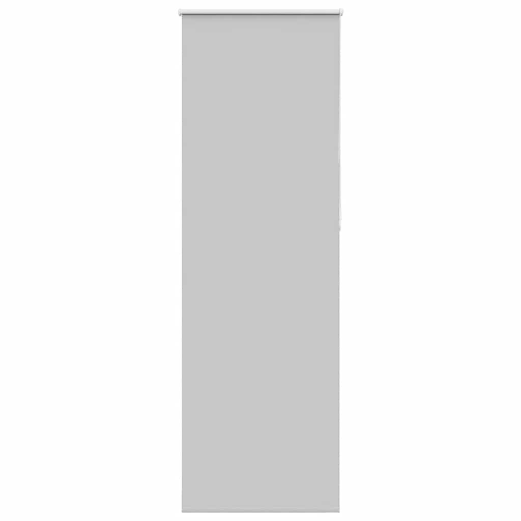 vidaXL Ролкова щора Blackout Светло сиво 85x210 cm Ширина на плата
