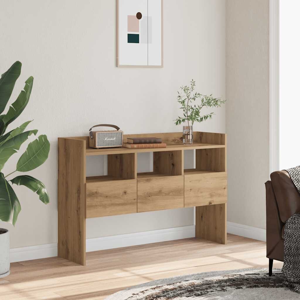 vidaXL Сайдборд дъб артизан 105x30x70 см инженерно дърво
