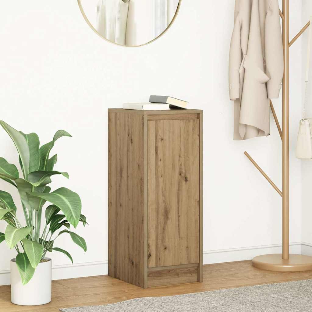 vidaXL Сайдборд дъб артизан 295x34x76 см инженерно дърво