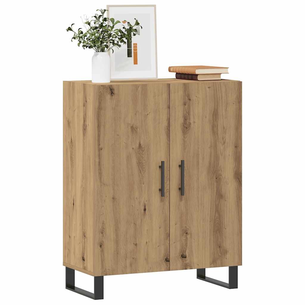 vidaXL Сайдборд дъб артизан 695x34x90 см инженерно дърво